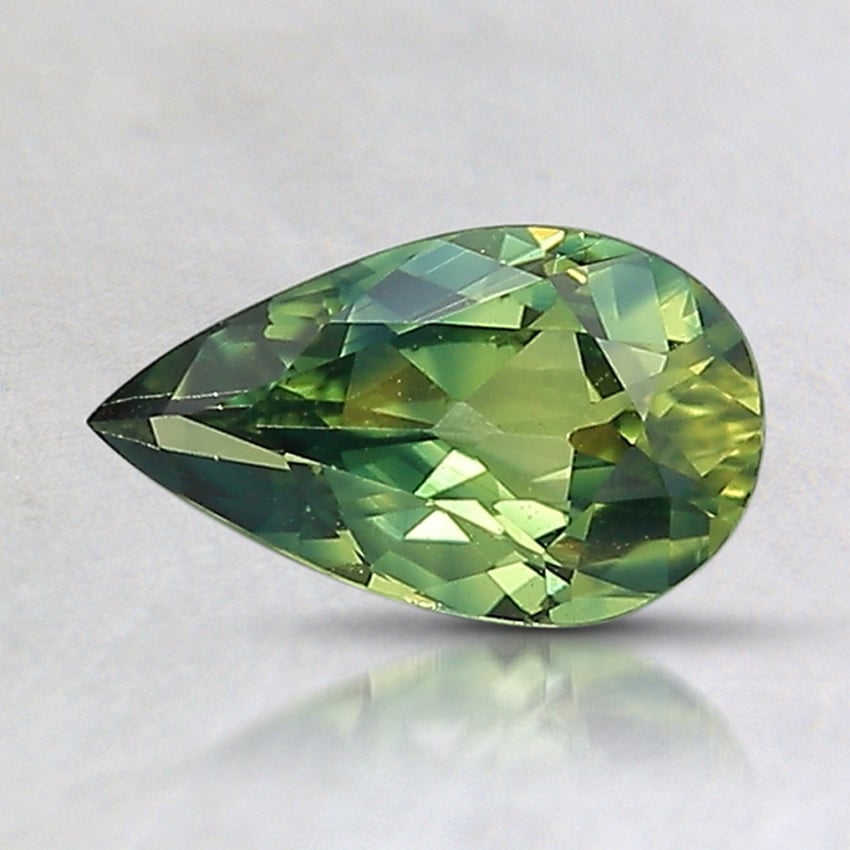 8.1x4.8mm Unheated Parti-Color Pear Australian Sapphire