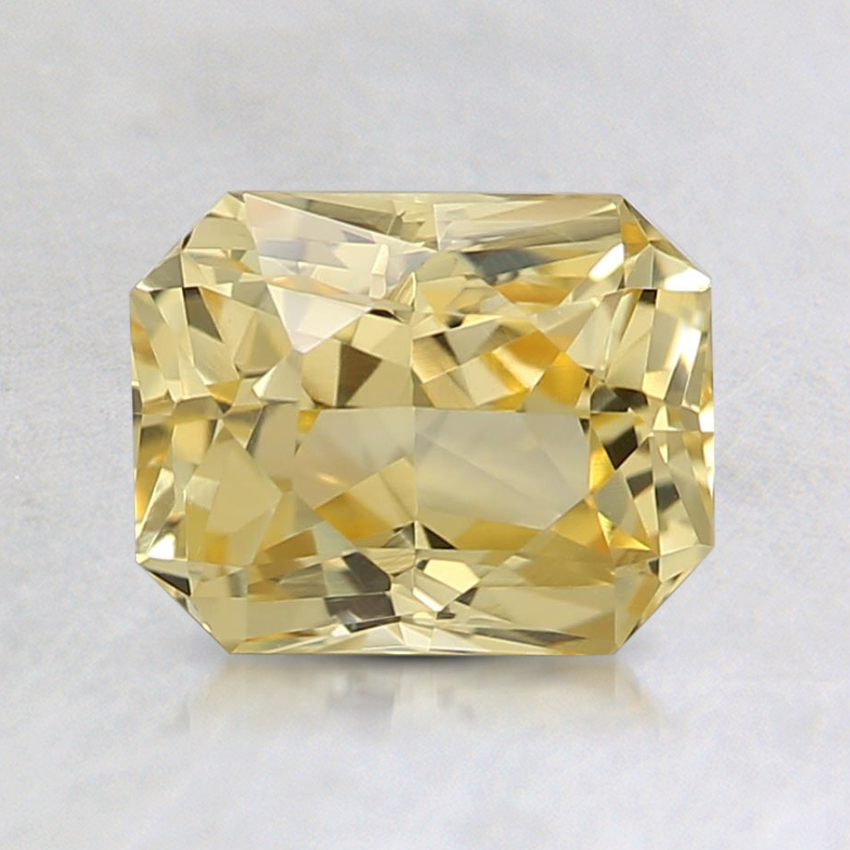 6.9x5.5mm Unheated Yellow Radiant Sapphire