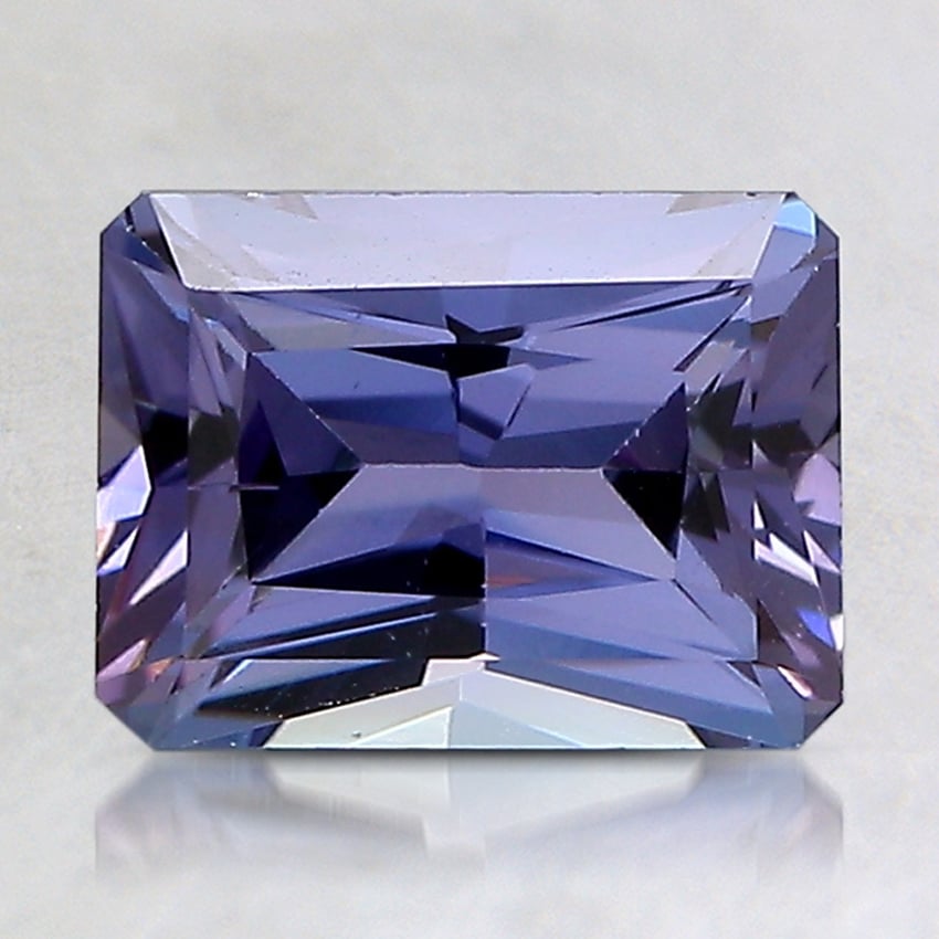 8.1x6mm Unheated Violet Radiant Tanzanite