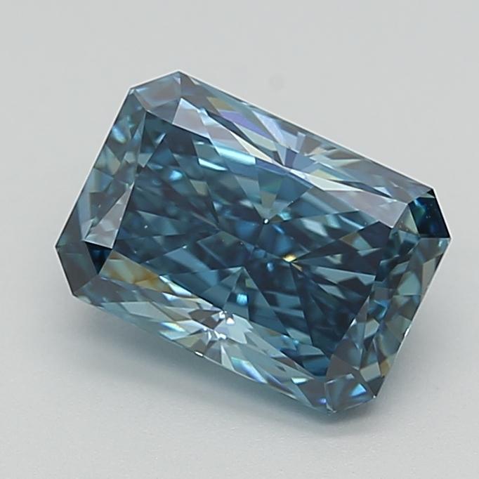 2.52 Ct. Fancy Vivid  Blue Radiant Lab Grown Diamond