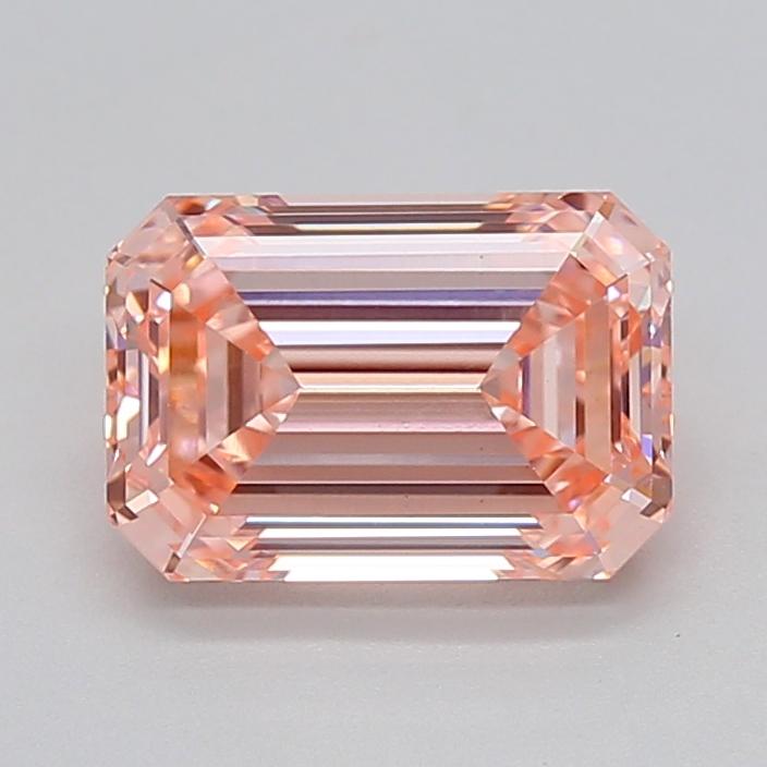 2.06 Ct. Fancy Intense Pink Emerald Lab Grown Diamond