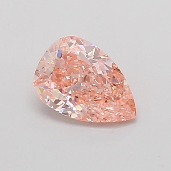 0.54 Ct. Fancy Vivid Pink Pear Lab Grown Diamond
