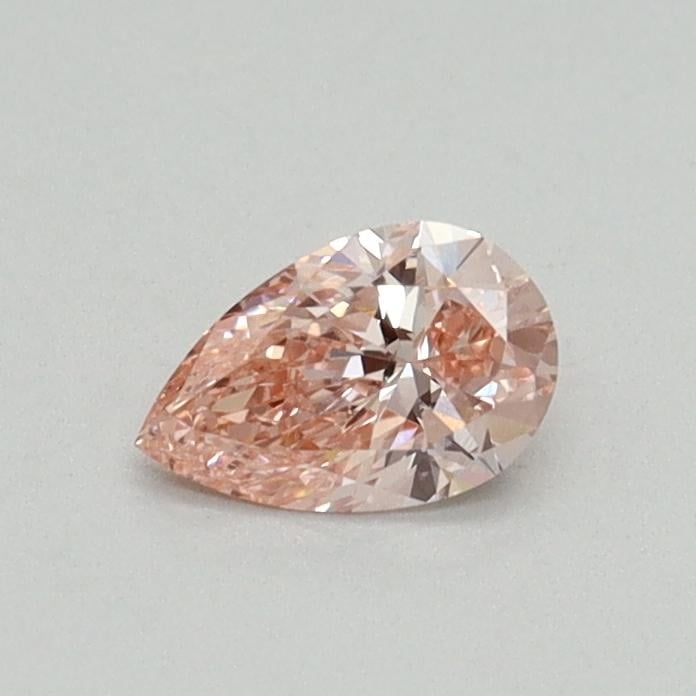 0.30 Ct. Fancy Intense Pink Pear Lab Grown Diamond