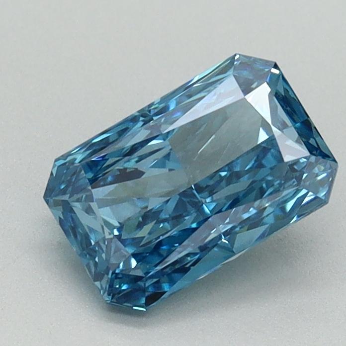 1.04 Ct. Fancy Vivid Blue Radiant Lab Grown Diamond
