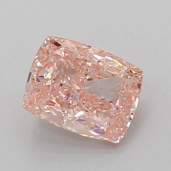 1.01 Ct. Fancy Vivid Pink Cushion Lab Grown Diamond