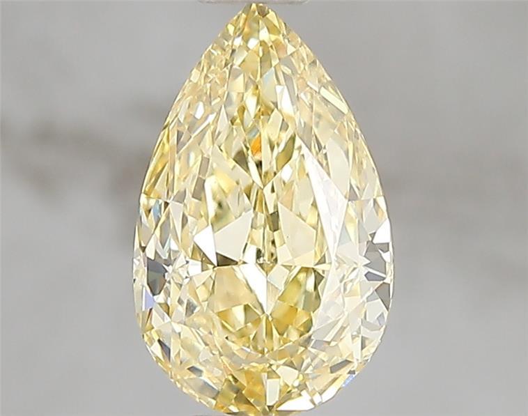 1.51 Ct. Fancy Intense Yellow Pear Lab Grown Diamond