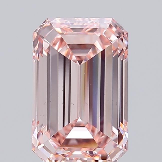 2.95 Ct. Fancy Intense Pink Emerald Lab Grown Diamond