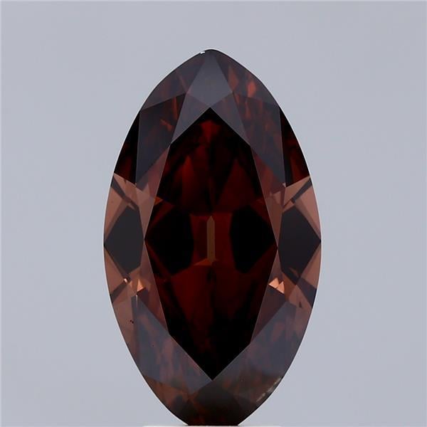 5.03 Ct. Fancy Brown Marquise Lab Grown Diamond