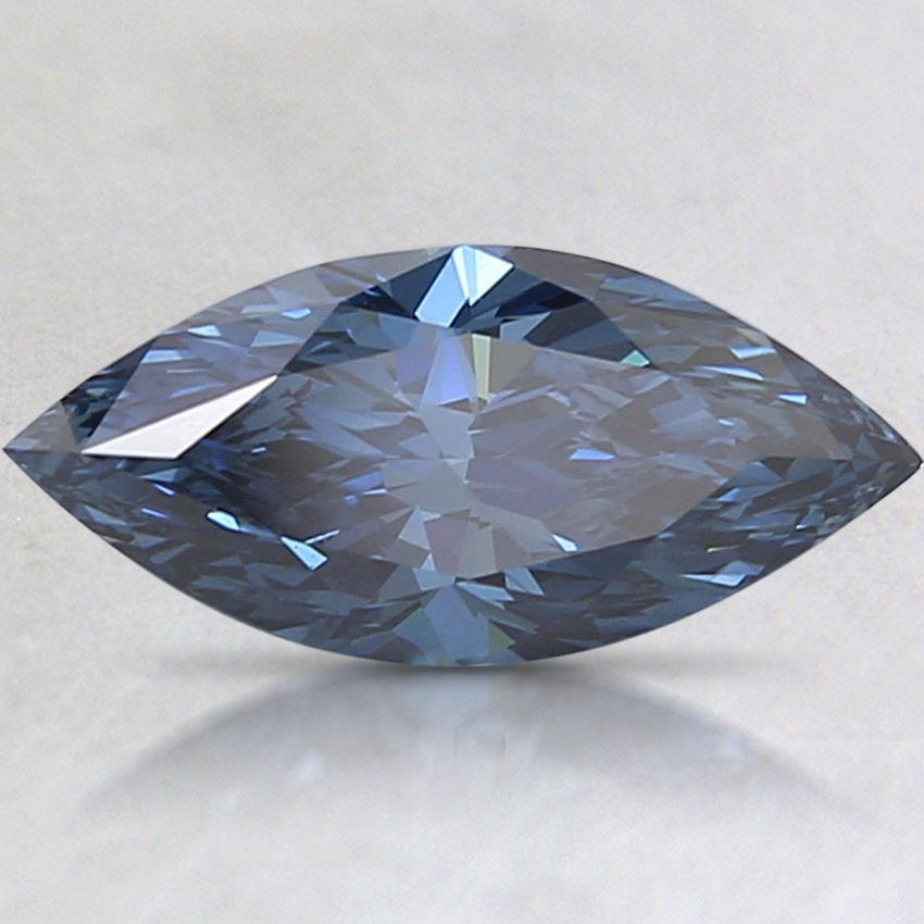 1.63 Ct. Fancy Deep Blue Marquise Lab Grown Diamond