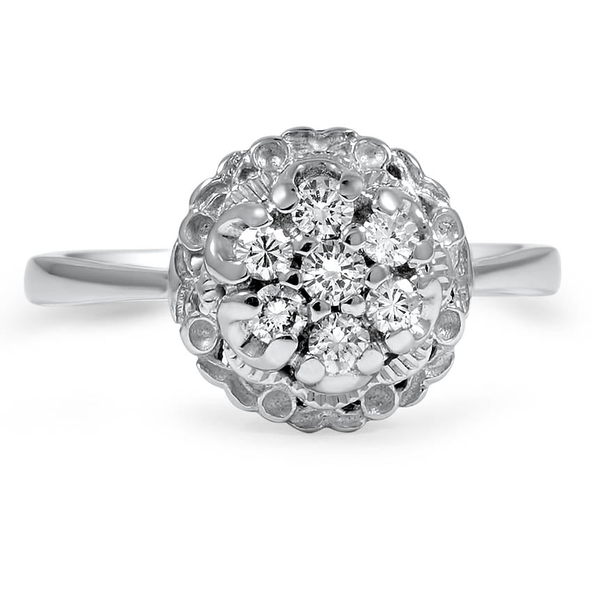 Retro Diamond Vintage Ring