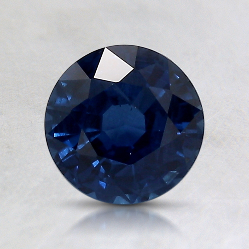 6.5mm Premium Blue Round Sapphire
