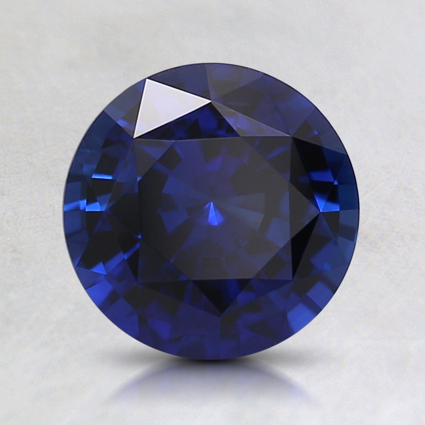 7.3mm Super Premium Blue Round Sapphire | SBSL7.3RD1_1