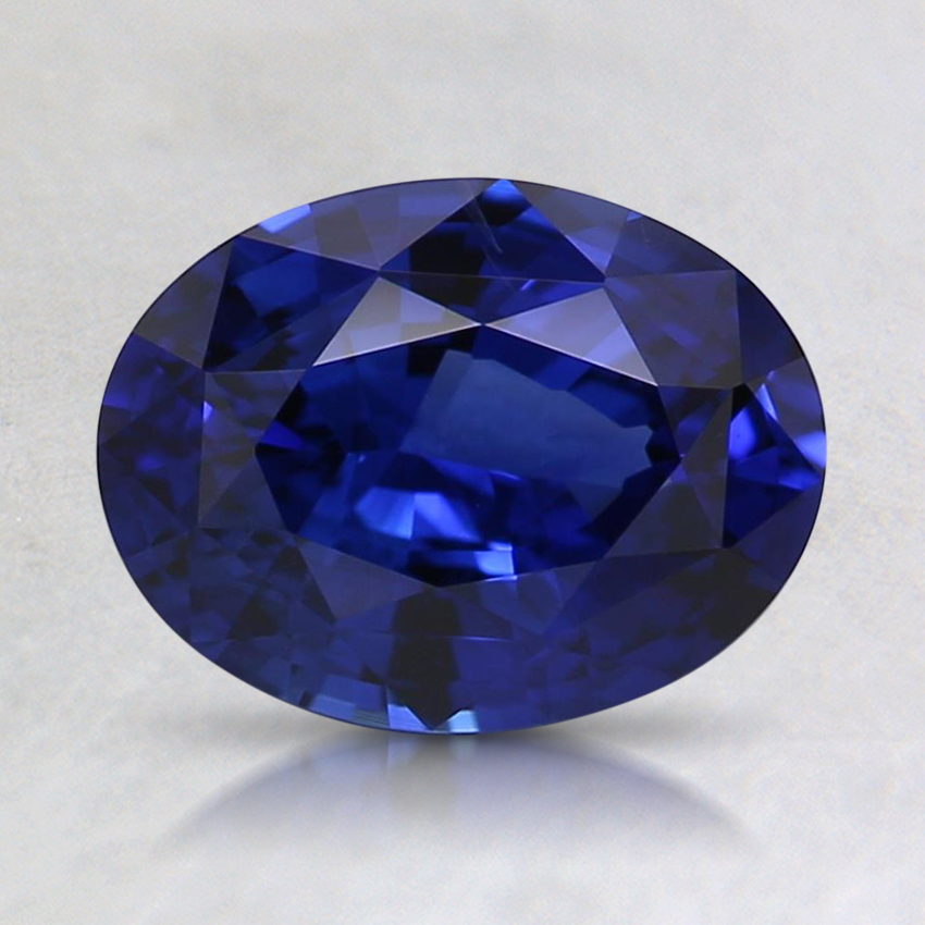 8x6mm Super Premium Blue Oval Sapphire