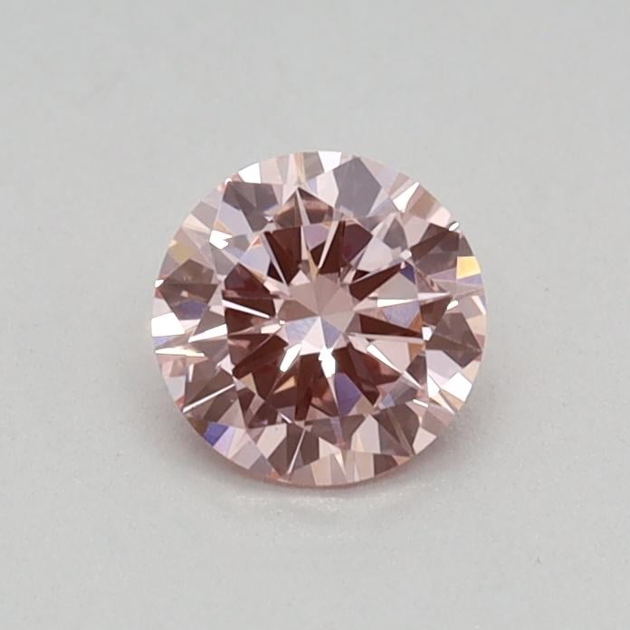 0.30 Ct. Fancy Intense Pink Round Lab Grown Diamond
