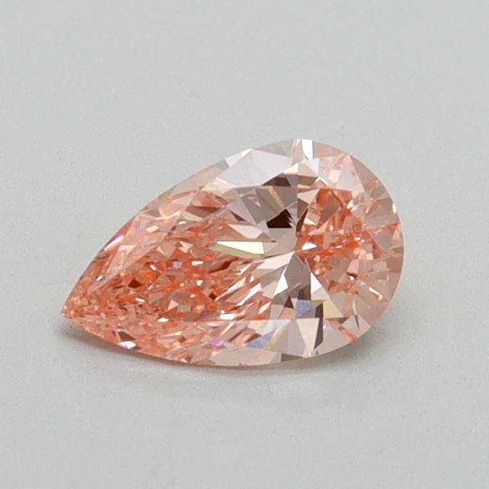 0.40 Ct. Fancy Vivid Pink Pear Lab Grown Diamond