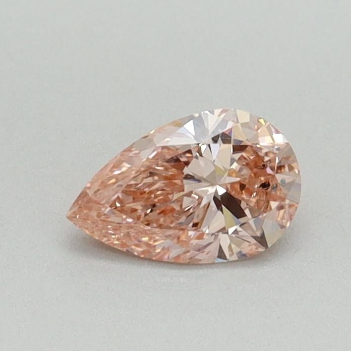 0.37 Ct. Fancy Intense Pink Pear Lab Grown Diamond