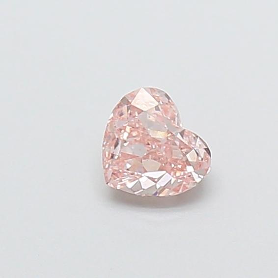 0.32 Ct. Fancy Light  Pink Heart Lab Grown Diamond