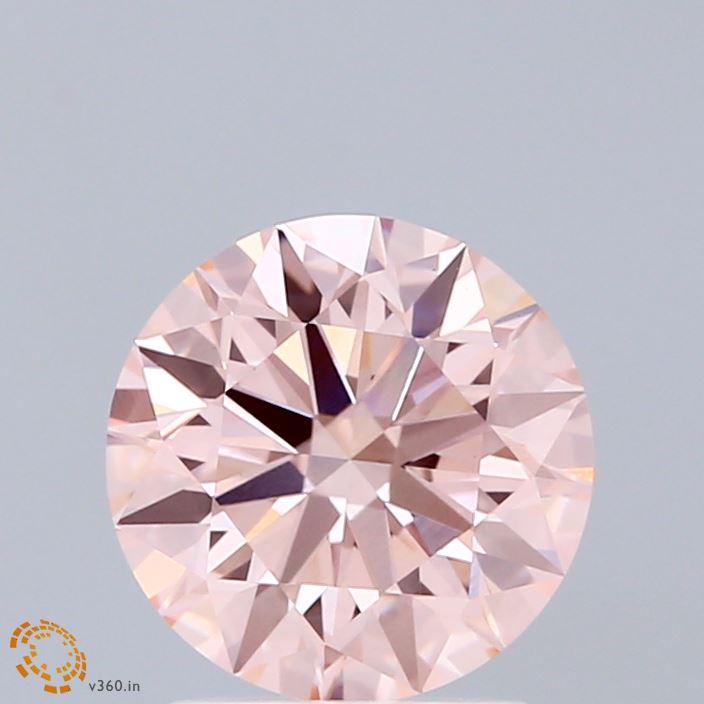 2.0 Ct. Fancy Intense Pink Round Lab Grown Diamond