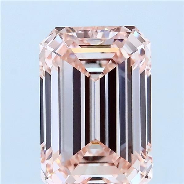 3.05 Ct. Fancy Intense Pink Emerald Lab Grown Diamond