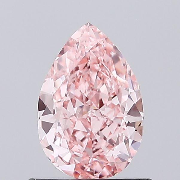 1.00 Ct. Fancy Vivid Pink Pear Lab Grown Diamond