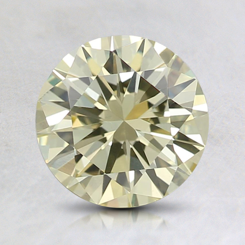 0.99 Ct. Fancy Light Yellow Round Diamond