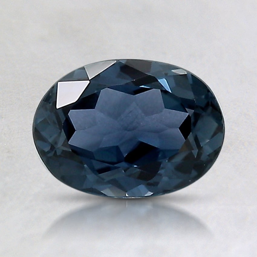 7.6x5.5mm Unheated Blue Oval Australian Sapphire