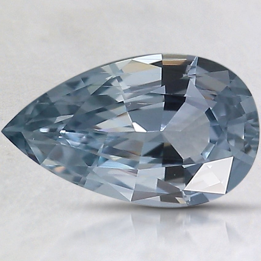 10x6mm Unheated Blue Pear Sapphire