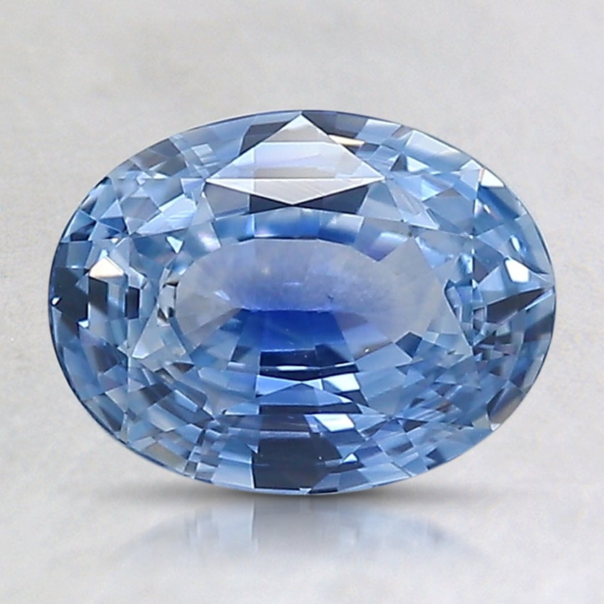 8.5x6.4mm Blue Oval Sapphire