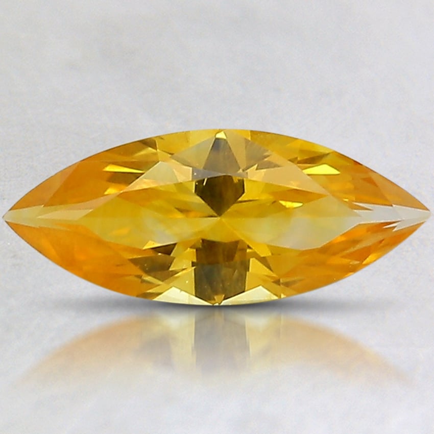 11.4x4.7mm Orange Marquise Sapphire