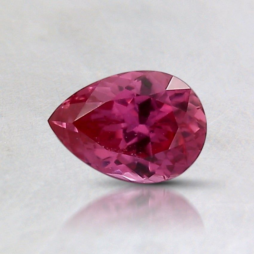 6.4x4.5mm Unheated Pink Pear Kenyan Sapphire