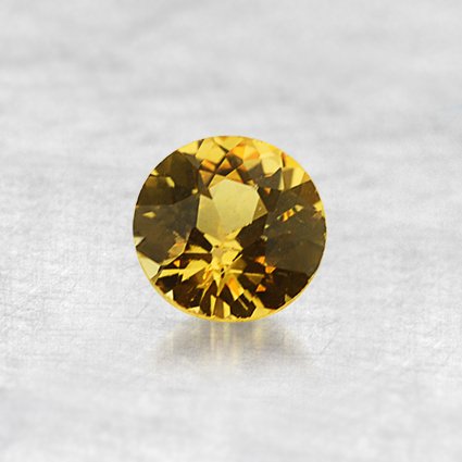 4.5mm Yellow Round Sapphire
