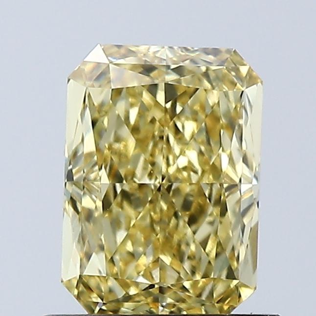 1.04 Ct. Fancy Vivid Yellow Radiant Lab Grown Diamond