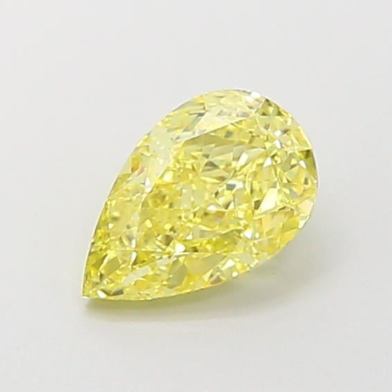 1.09 Ct. Fancy Intense Yellow Pear Lab Grown Diamond