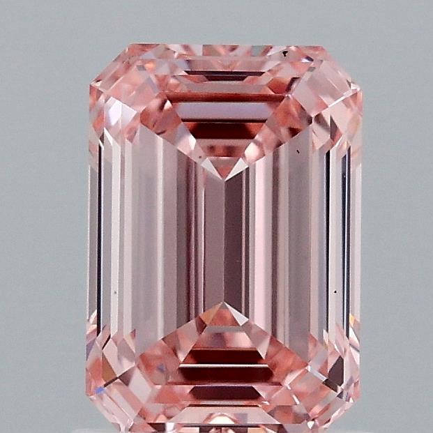 1.36 Ct. Fancy Intense Pink Emerald Lab Grown Diamond