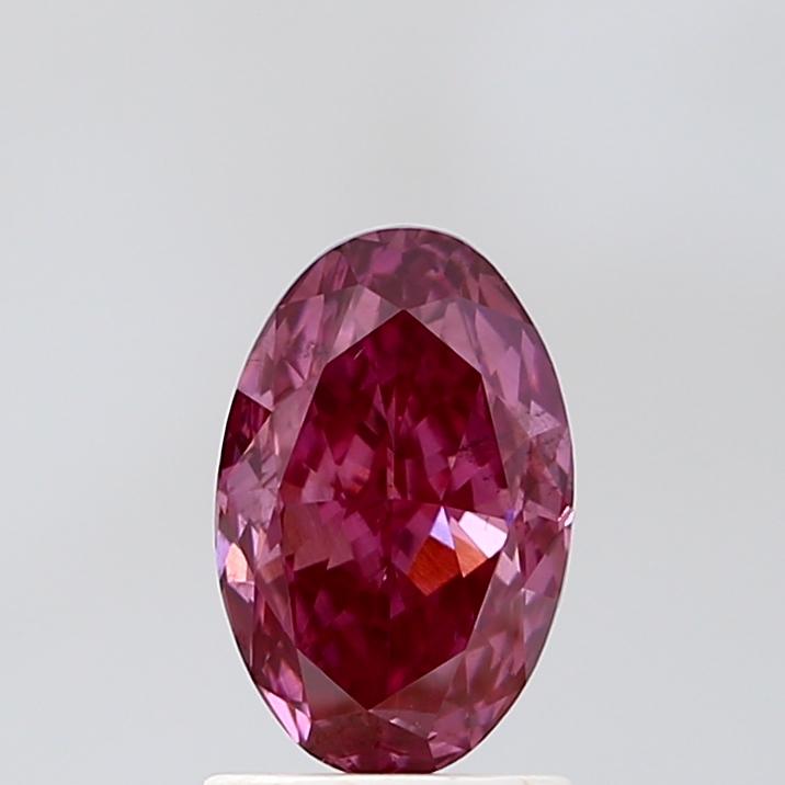 1.50 Ct. Fancy Vivid Pink Oval Lab Grown Diamond