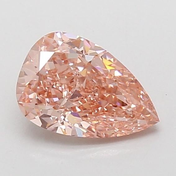 1.10 Ct. Fancy Vivid Pink Pear Lab Grown Diamond