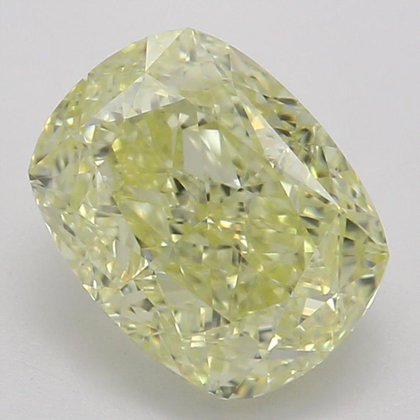 1.27 Ct. Fancy Yellow Cushion Diamond