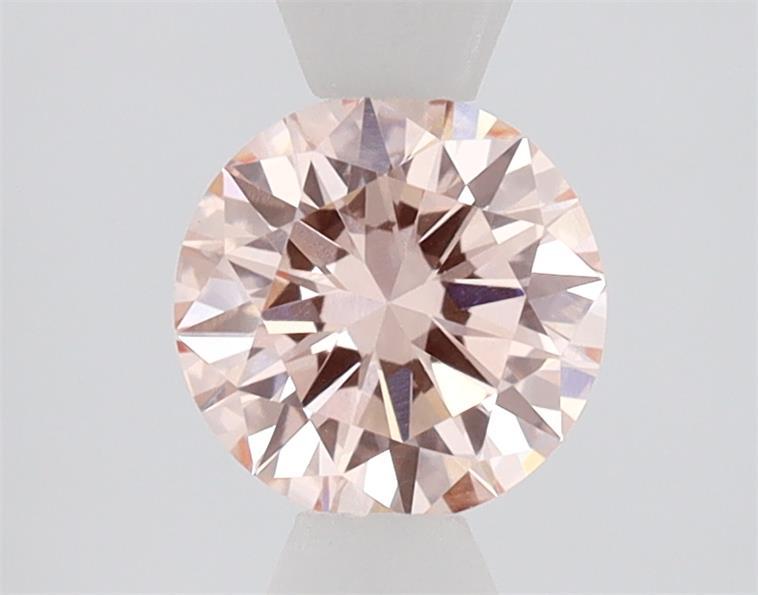 0.90 Ct. Fancy Intense Pink Round Lab Grown Diamond