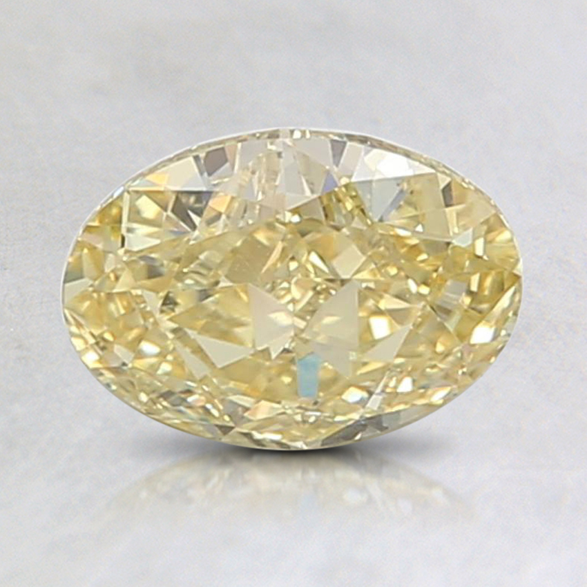 1.2 Ct. Fancy Intense Yellow Oval Diamond