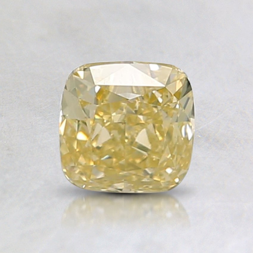 1.01 Ct. Fancy Yellow Cushion Diamond
