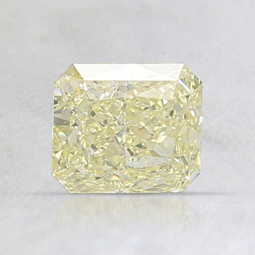 1.23 Ct. Fancy Light Yellow Radiant Diamond