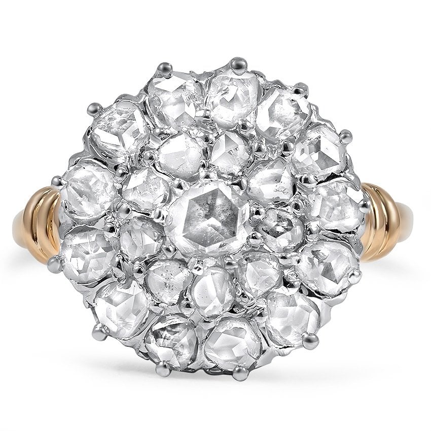 Victorian Diamond Cocktail Ring