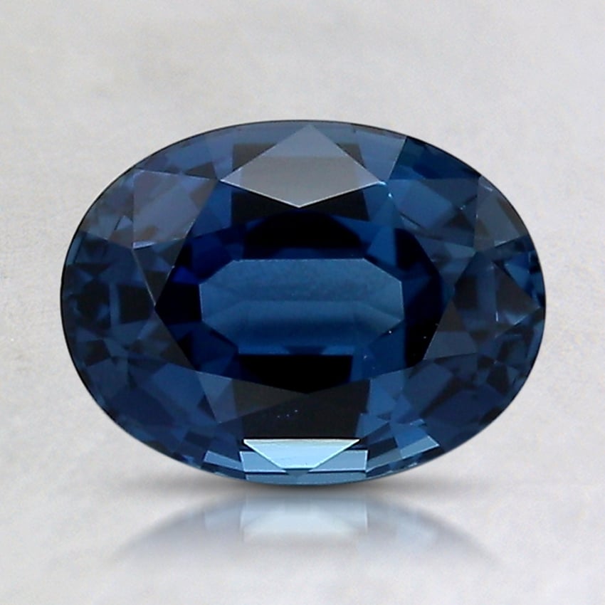 8.1x6.1mm Blue Oval Sapphire