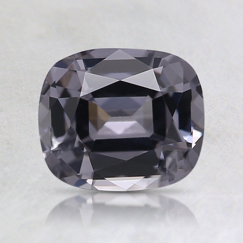 6.9x6mm Gray Cushion Spinel
