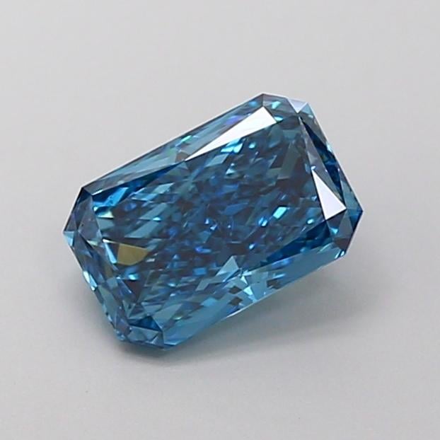 1.09 Ct. Fancy Vivid Blue Radiant Lab Grown Diamond