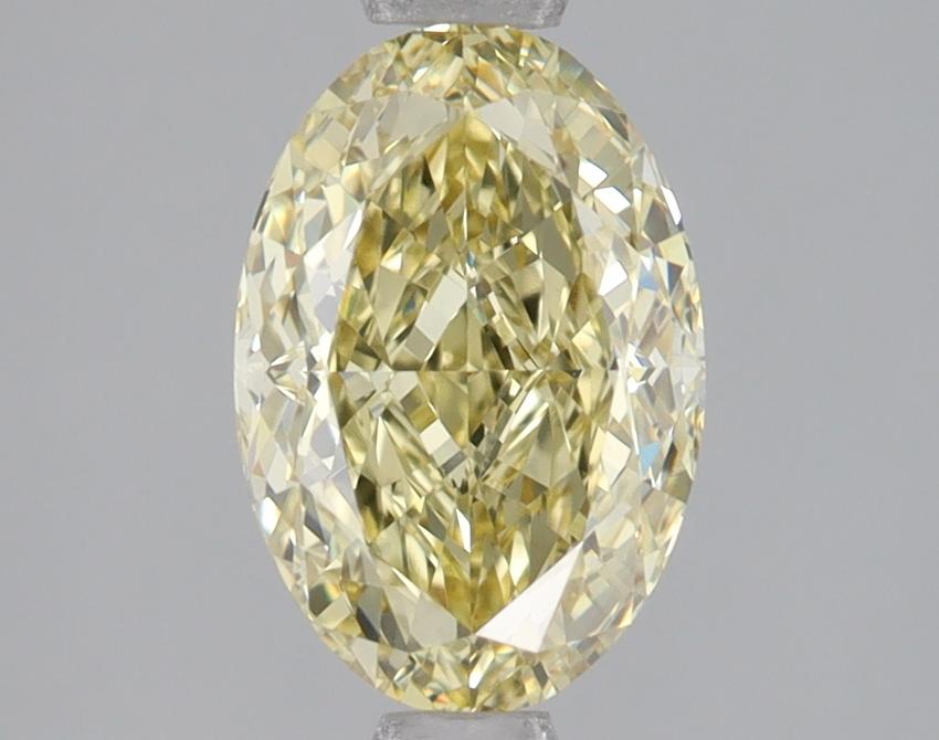 2.03 Ct. Fancy Intense Yellow Oval Lab Grown Diamond