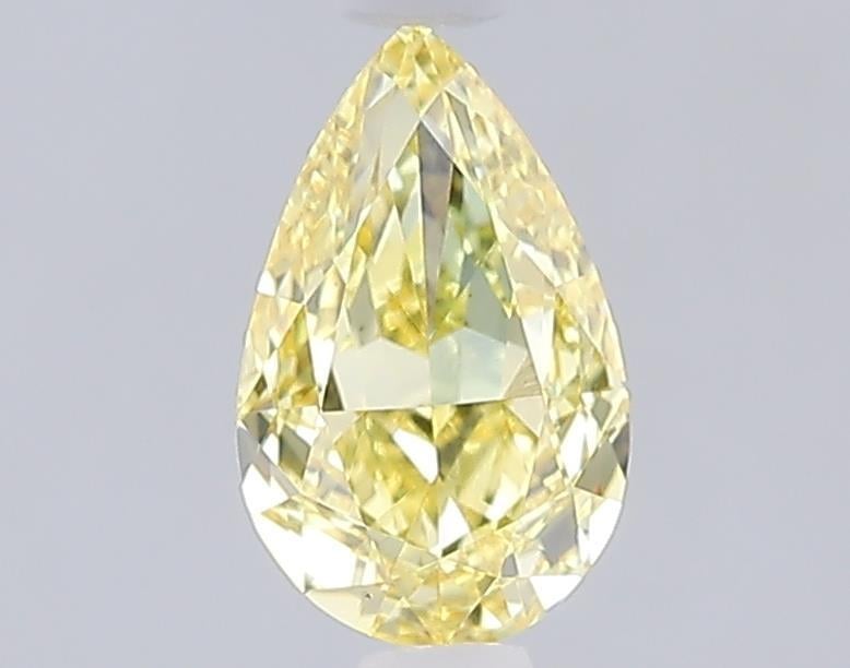 1.02 Ct. Fancy Vivid Yellow Yellow Pear Lab Grown Diamond
