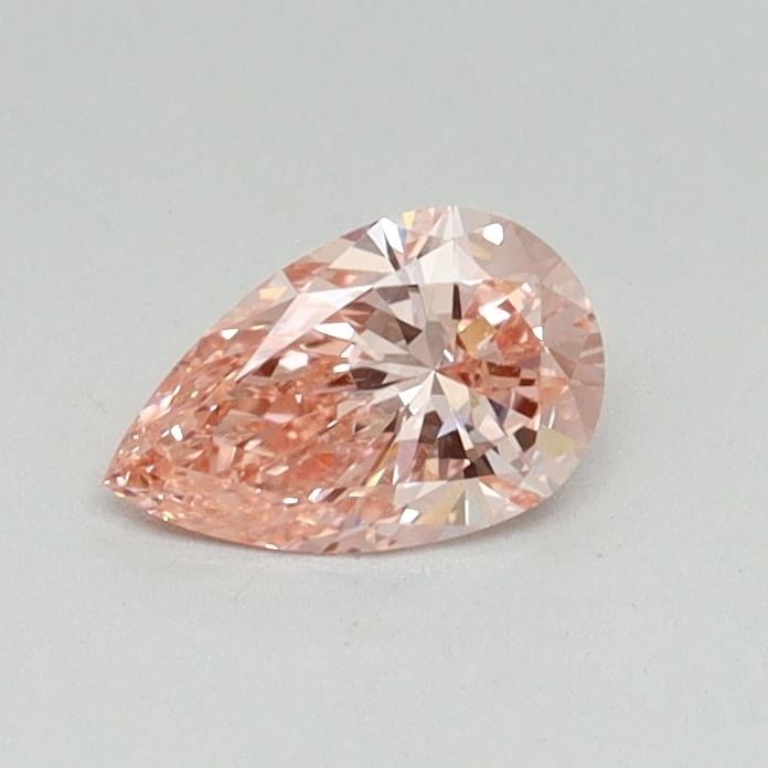 0.35 Ct. Fancy Vivid Pink Pear Lab Grown Diamond