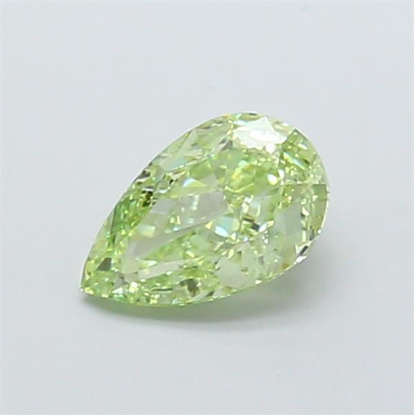 1.50 Ct. Fancy Intense  Green Pear Lab Grown Diamond