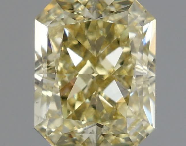 1.19 Ct. Fancy Light Yellow Radiant Lab Grown Diamond